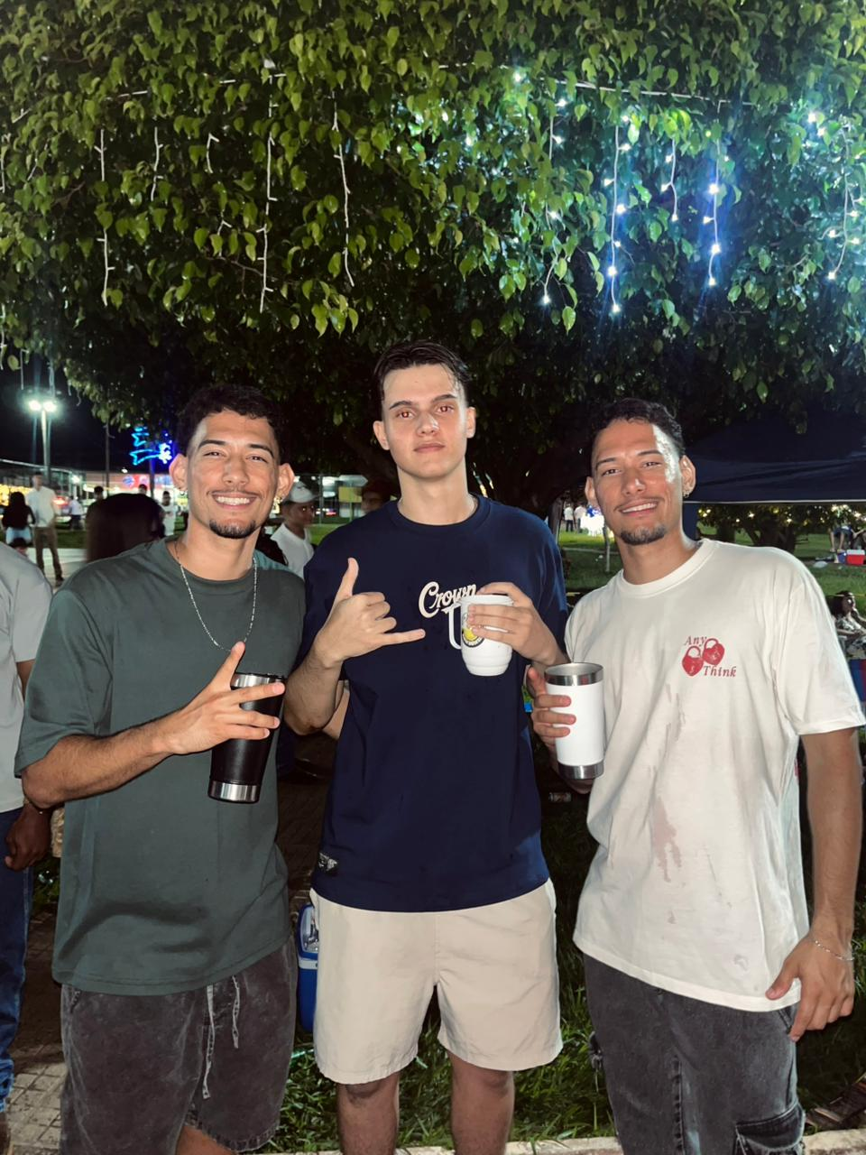 Os 3 sócios fundadores da RAWK STORE